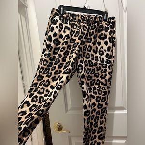 Banana republic leopard pants